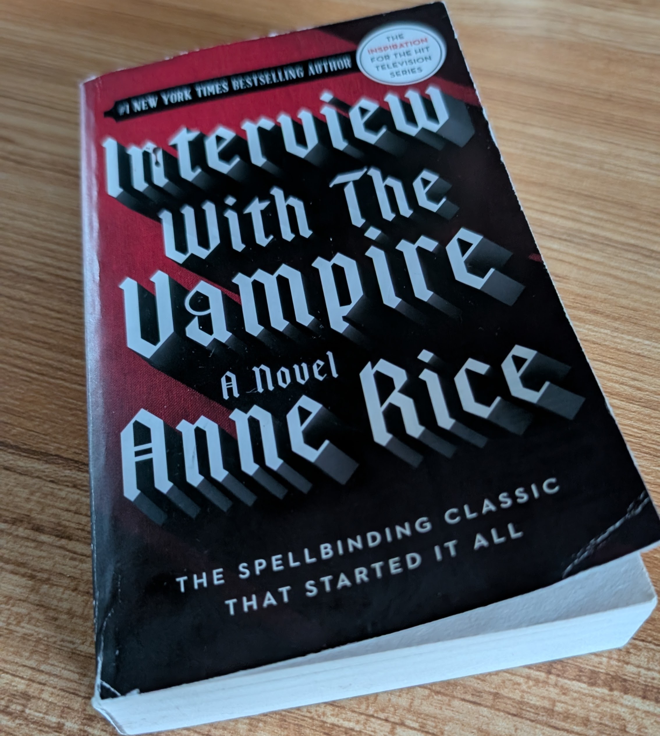 Interview With the Vampire book cover