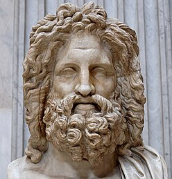 Classical depiction of Zeus