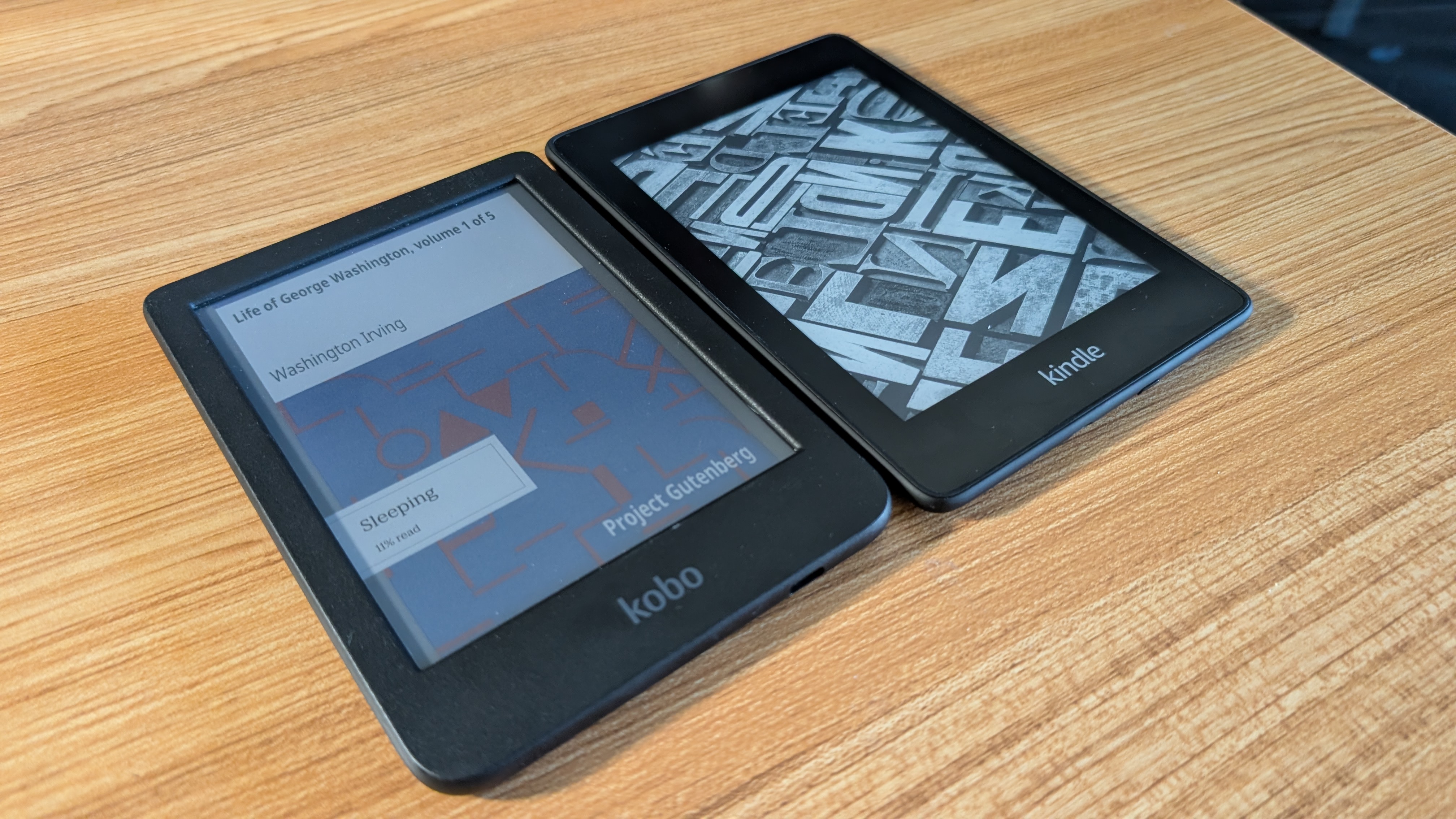 kobo kindle comparison